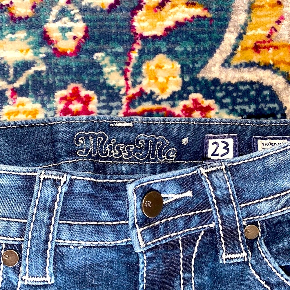 Low-Rise Miss Me Skinny Jeans